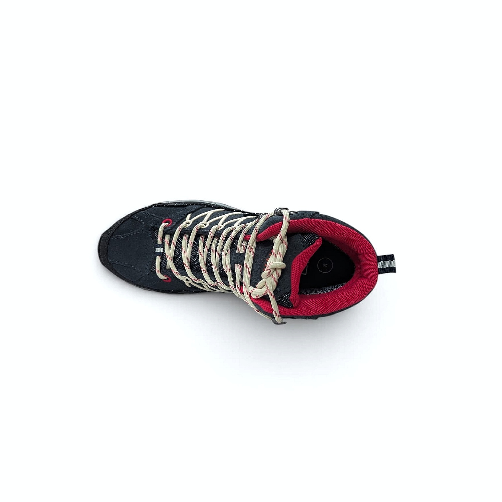 CMP Rigel Mid WMN Trekking Shoe WP – Damen Trekkingschuhe Antracite-Off White