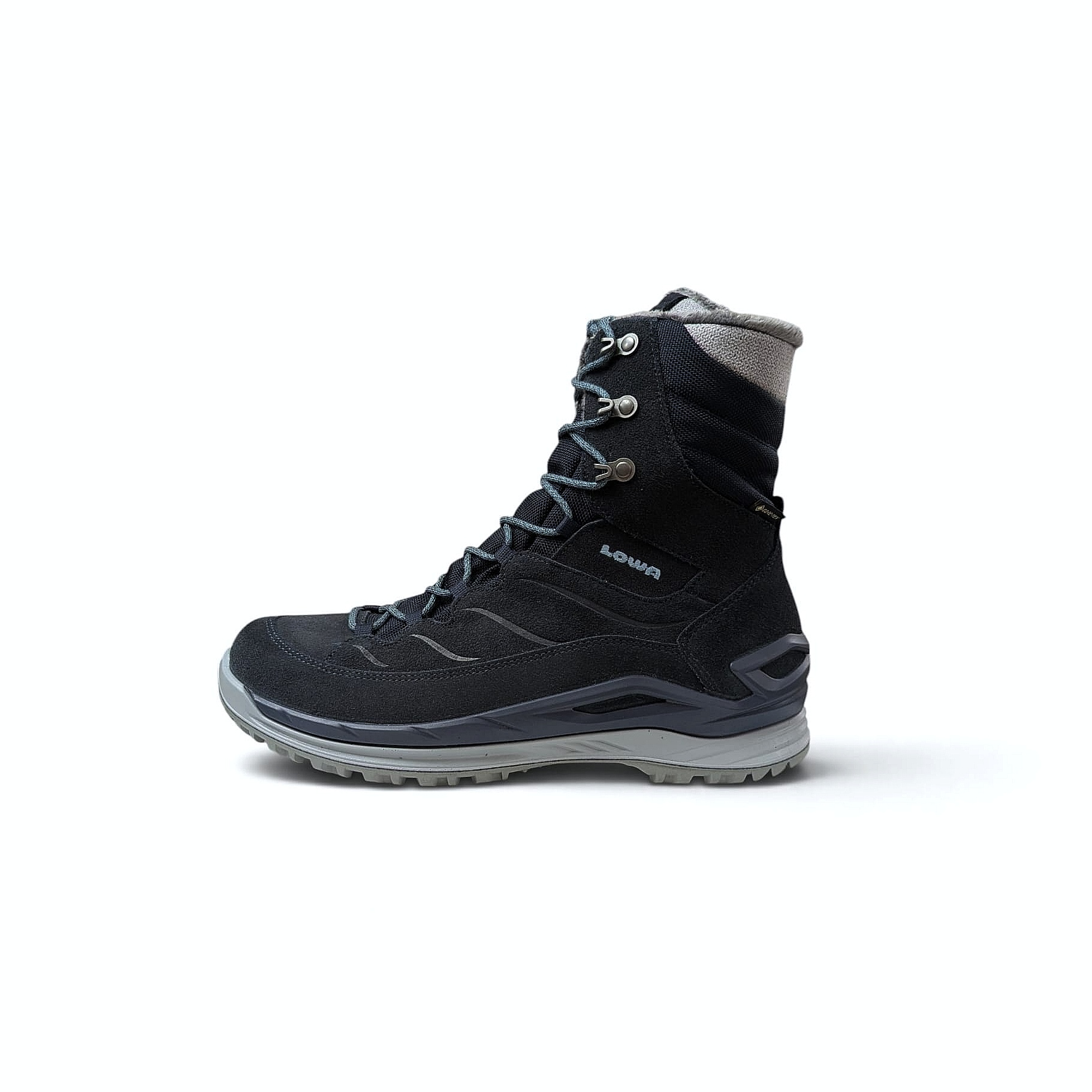 LOWA Calceta Evo GTX Damen Winterstiefel - Navy - Iceblue