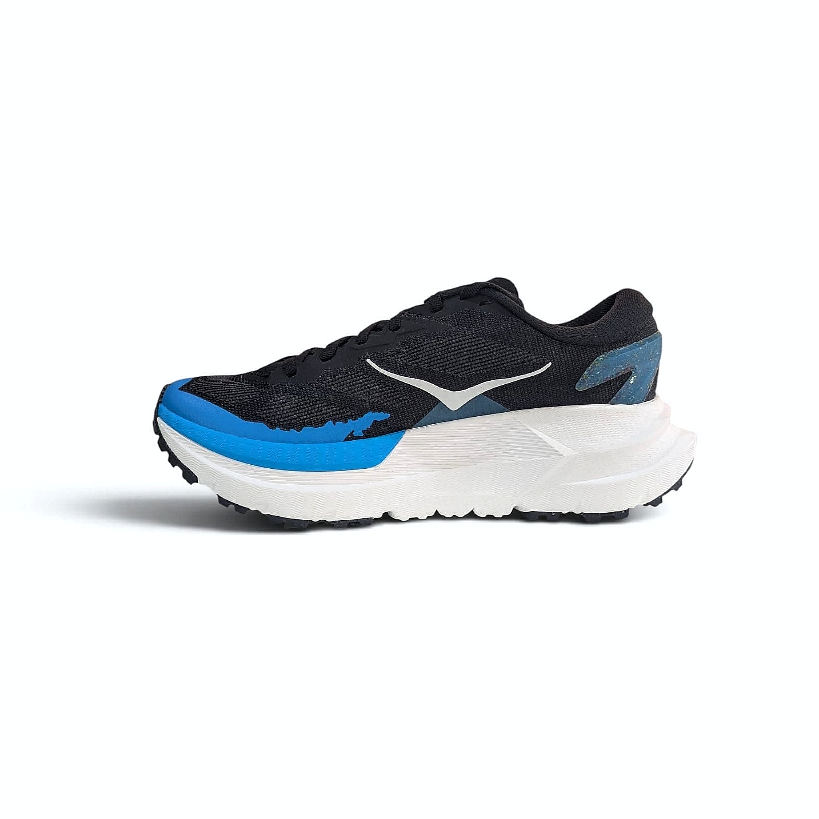 HOKA Mafate X Damen Trailrunningschuh - Black - Skyward Blue