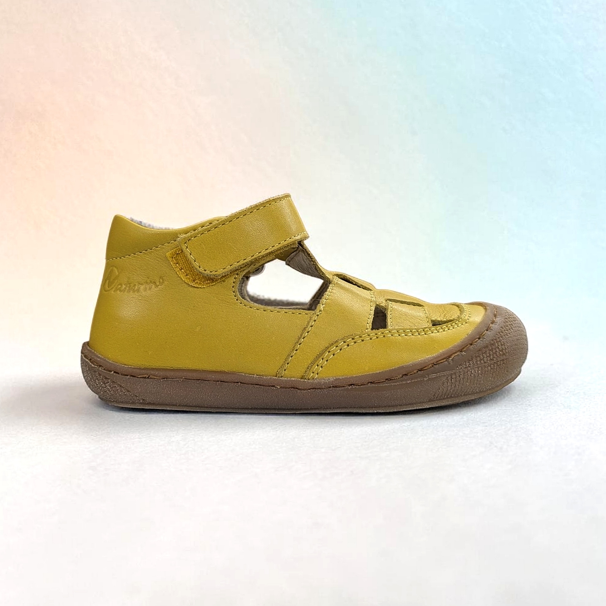 Yellow Naturino Wad Kinder Halbsandalen