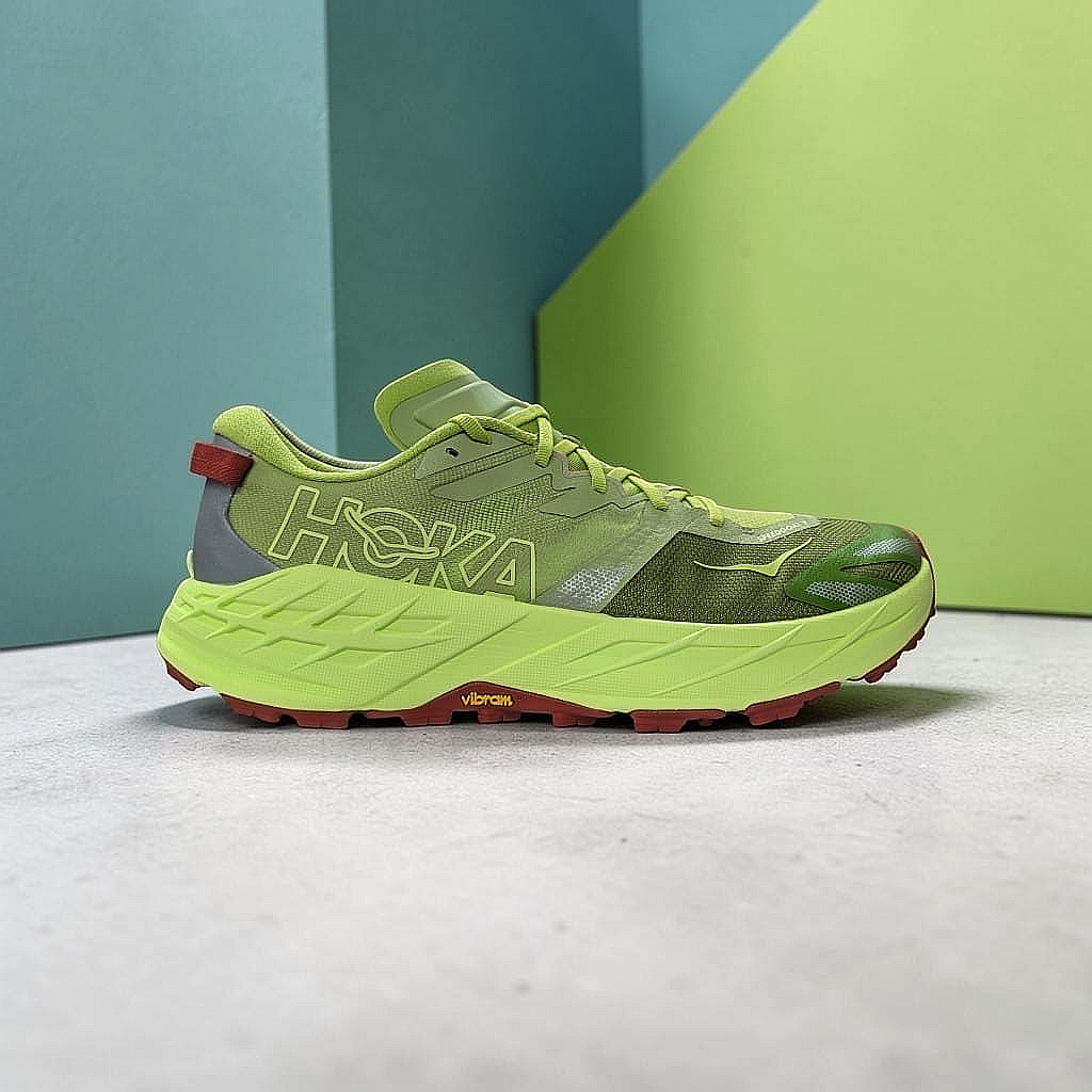 Hoka M Speedgoat 7 Herren Trailrunningschuhe kiwi-neon yuzu