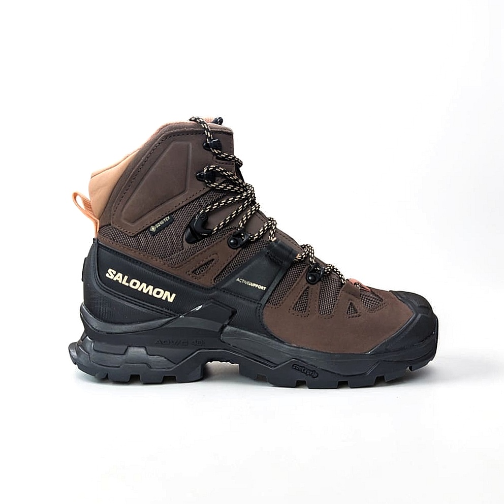 Salomon Quest 4 GORE-TEX Damen Wanderschuh – Braun-Peach