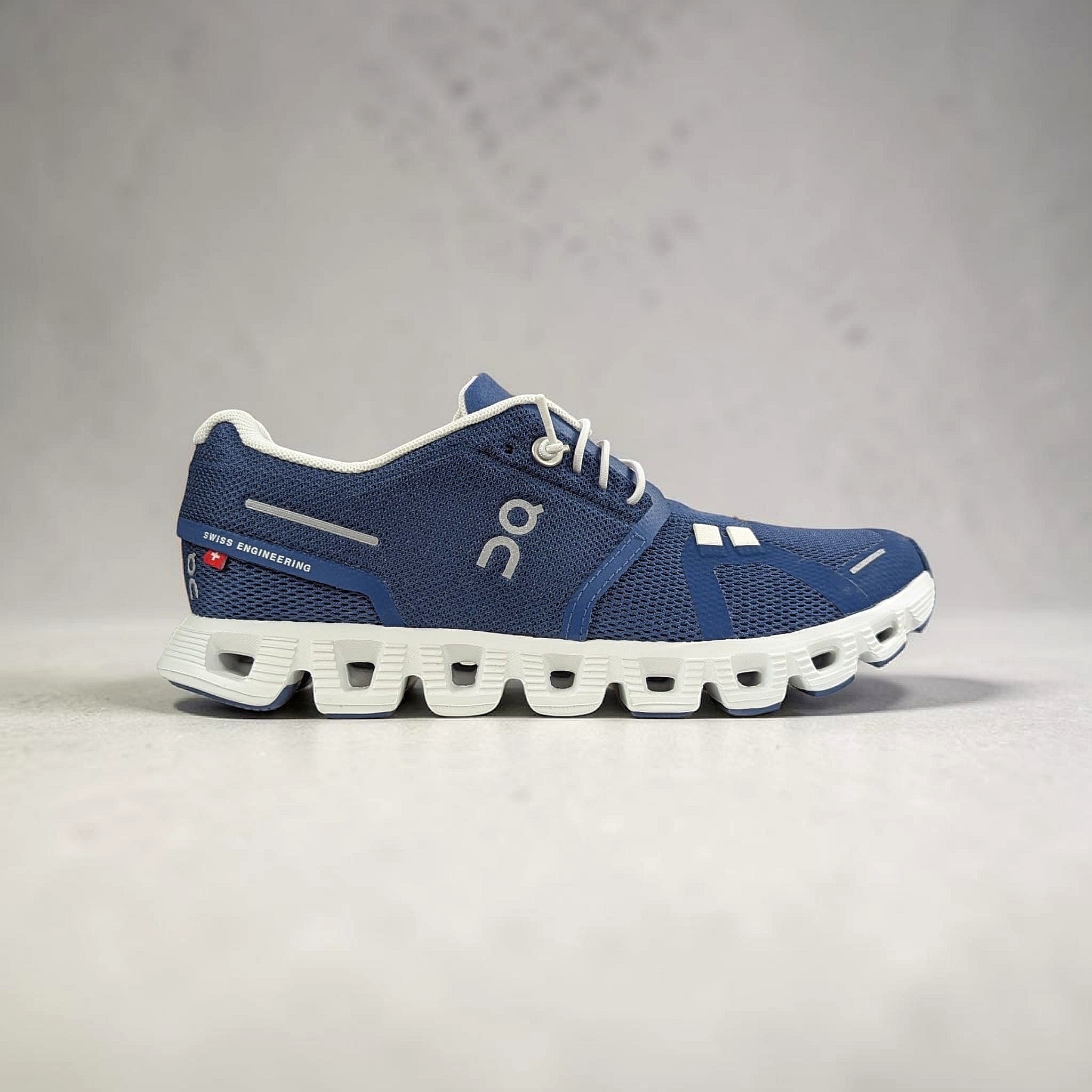 Denim White On Running Cloud 5 Damen Laufschuhe