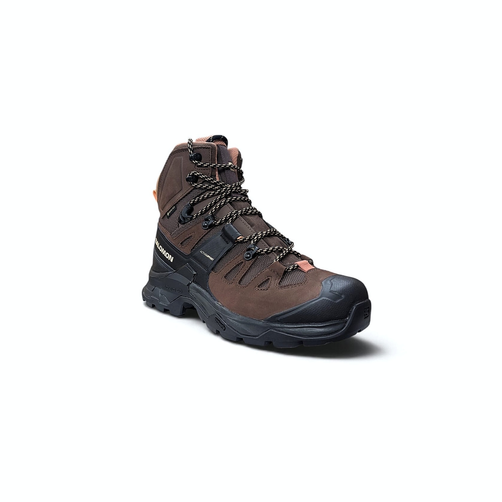 Salomon Quest 4 GORE-TEX Damen Wanderschuh – Braun-Peach