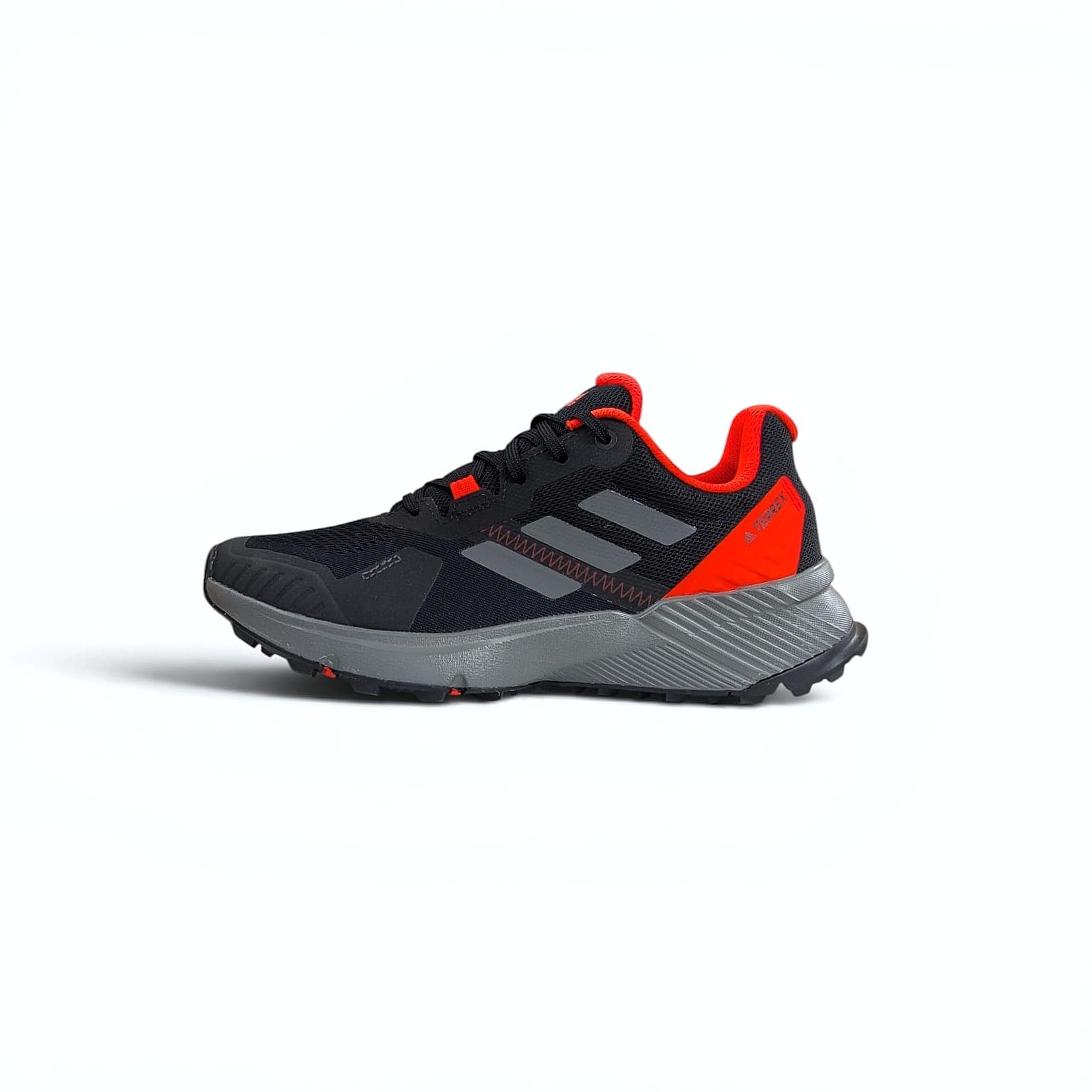 Adidas Terrex Soulstride Herren Trailrunning-Schuh – Schwarz-Rot