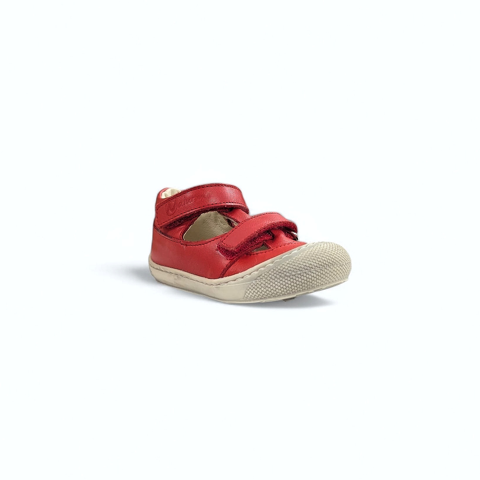 Rot Naturino Puffy Kinder Halbsandalen