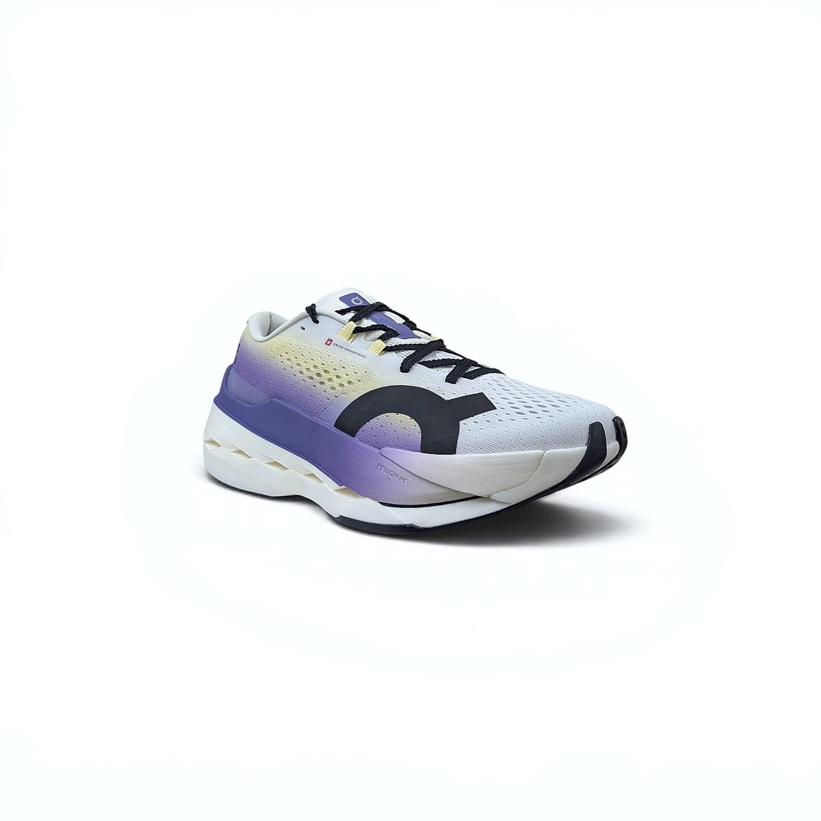 On Running Cloudboom Max Damen Laufschuhe  White Juniper