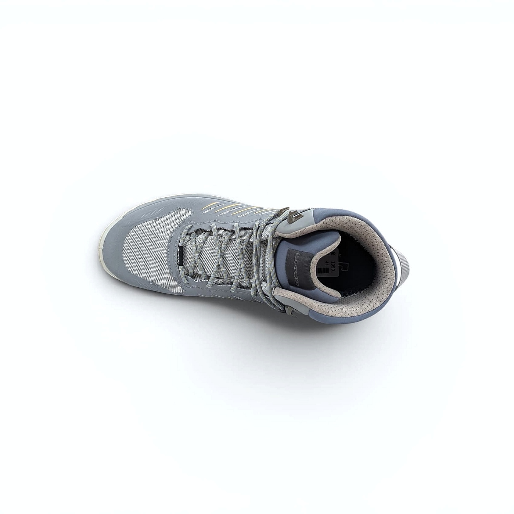Grau Lowa Axos Gtx Mid Damen Trekkingschuhe