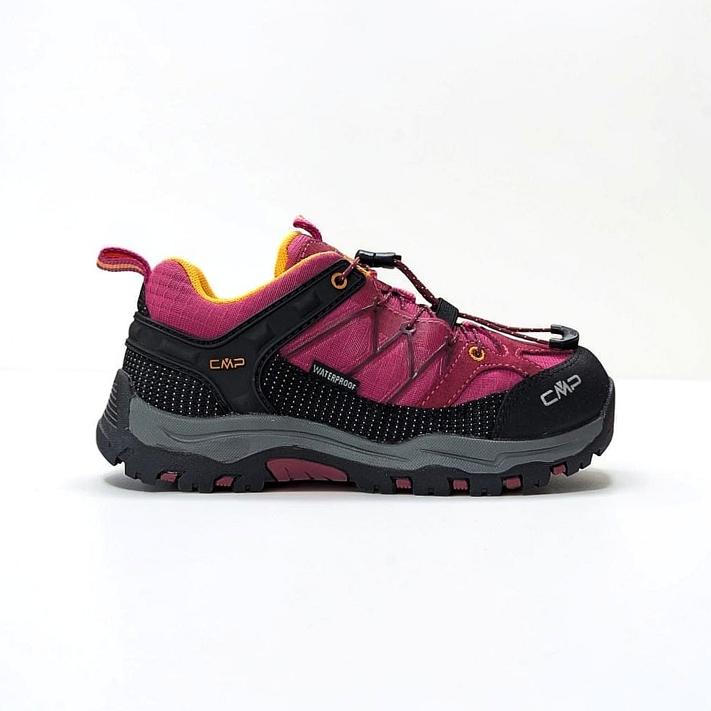 CMP Rigel Low WP – Kinder Trekkingschuhe Bouganville-Goji