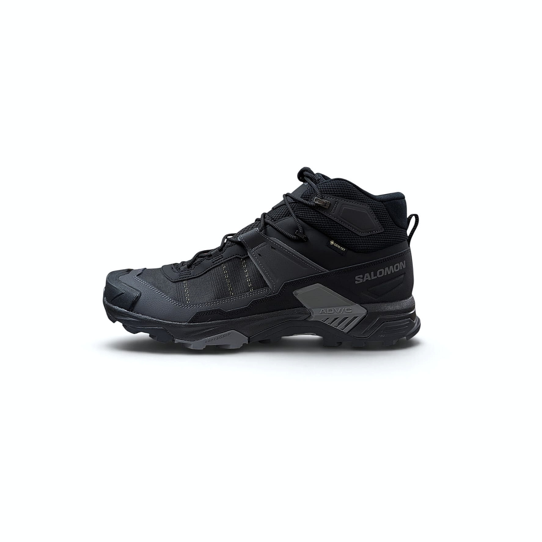 Salomon X Ultra 5 Mid GTX Herren Wanderschuh - Black-Asphalt-Castlerock