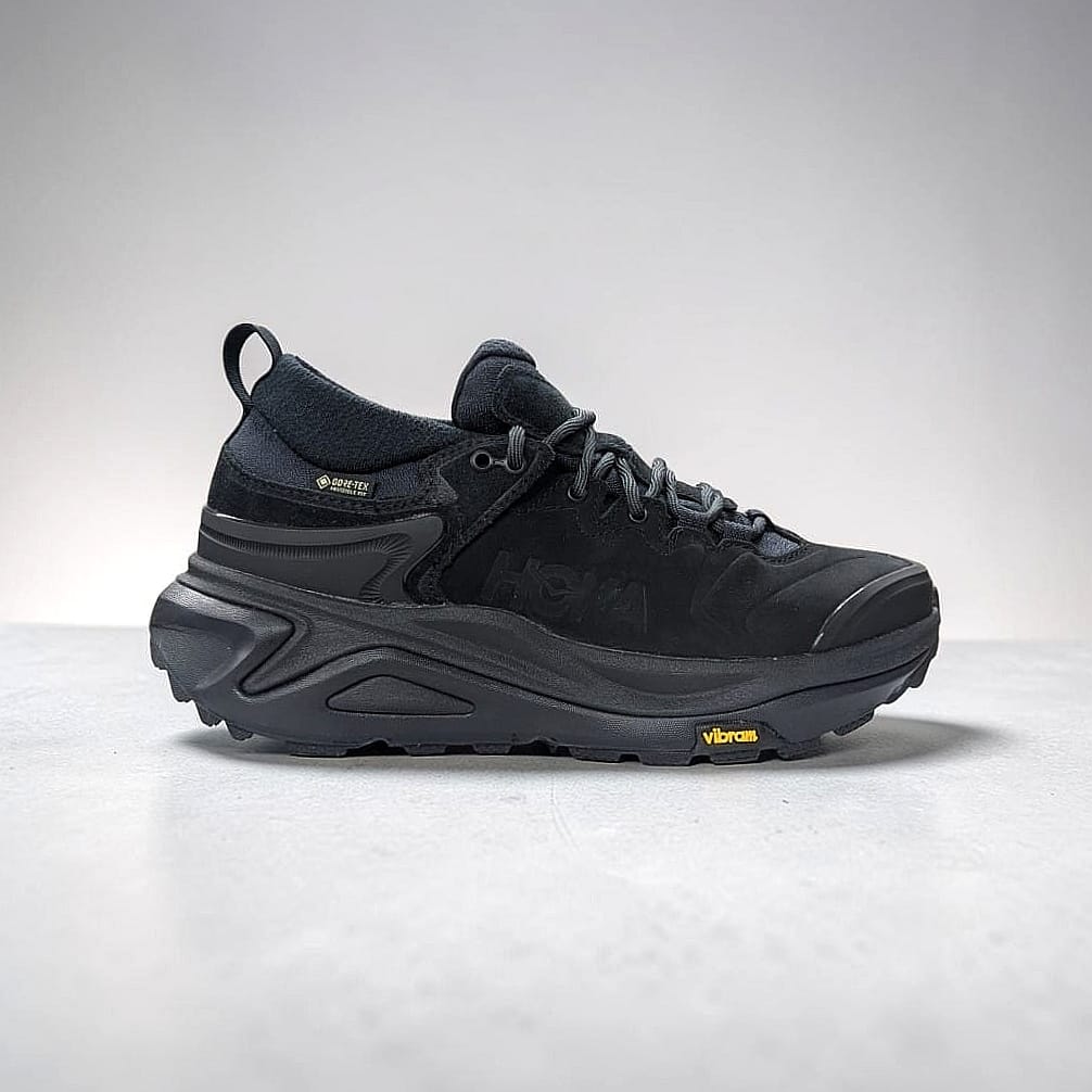 Hoka M Kaha 3 Low GTX Herren Wanderschuhe | Black /Black