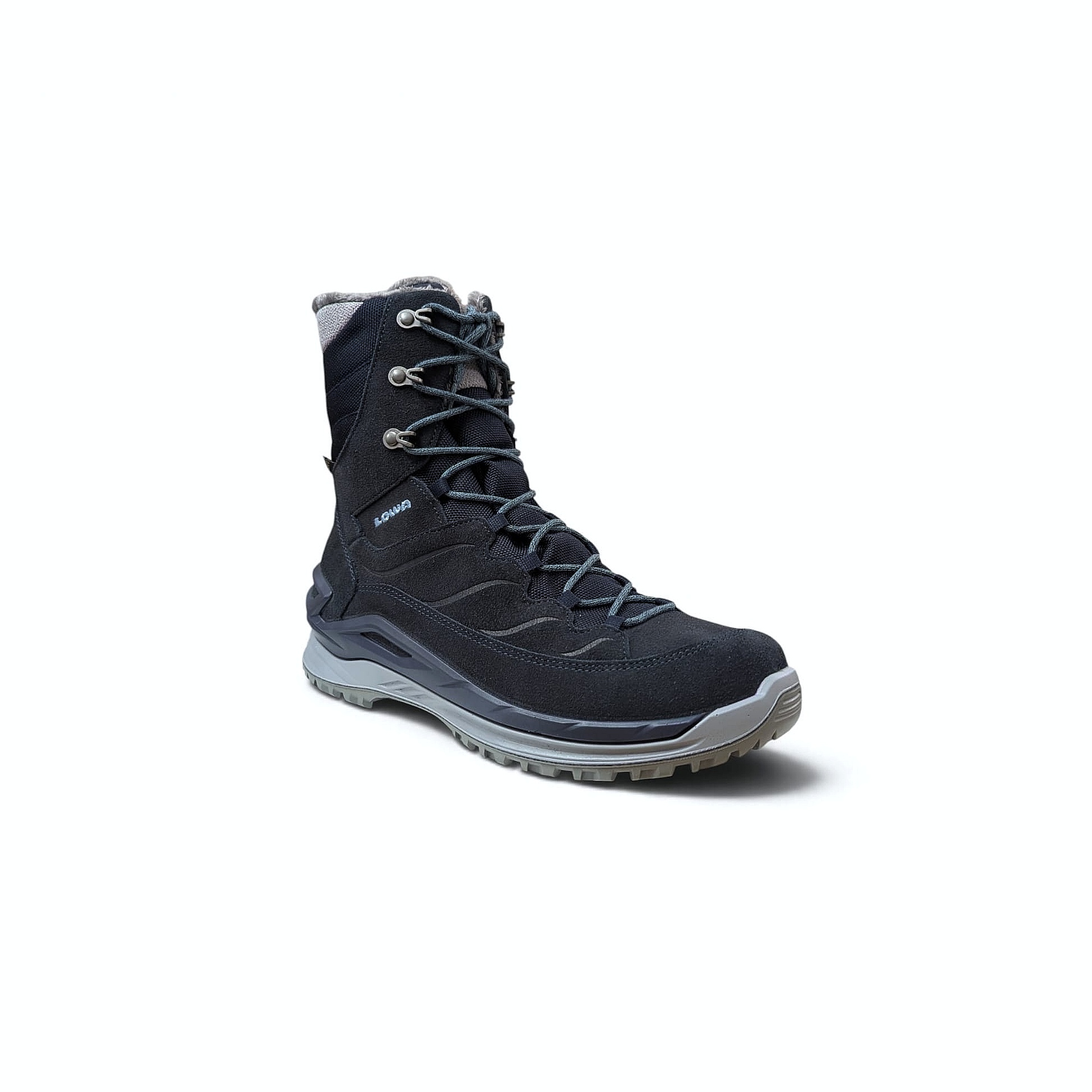 LOWA Calceta Evo GTX Damen Winterstiefel - Navy - Iceblue