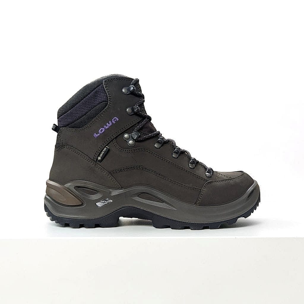 LOWA Renegade GTX Mid Ws Damen Wanderschuh Schiefer-Bromberre