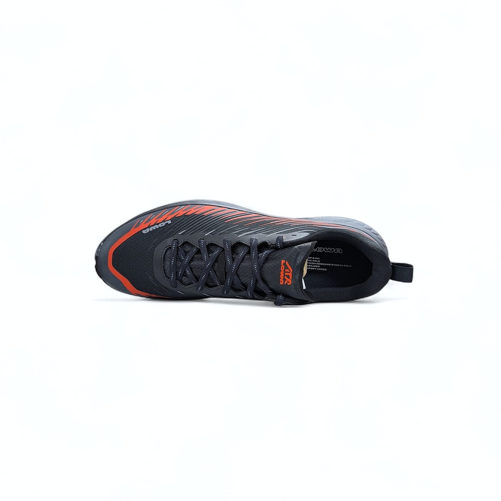 Rot Black Lowa Fortux Herren Trail Laufschuhe