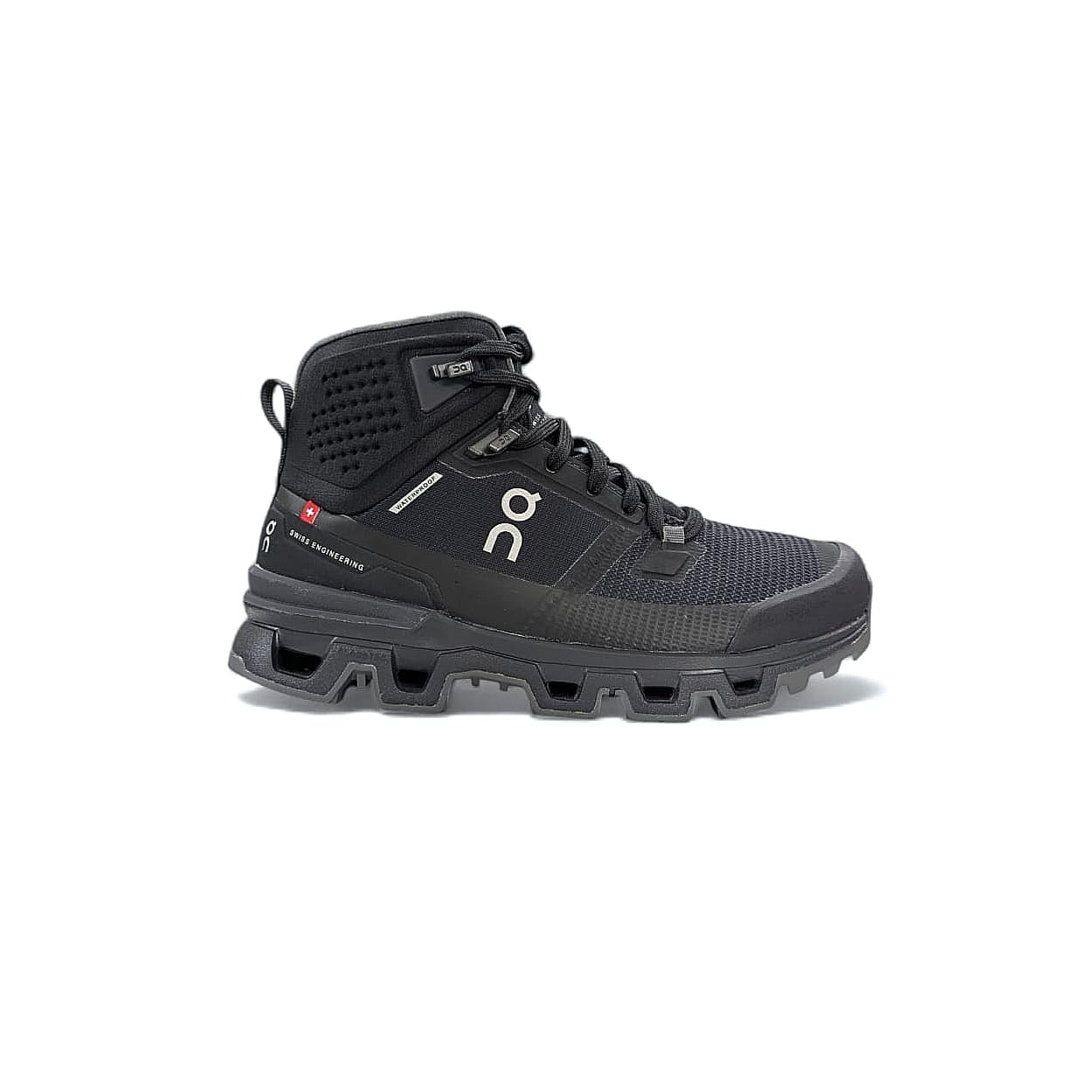 black On Running Cloudrock 2 Waterproof Damen Wanderschuhe