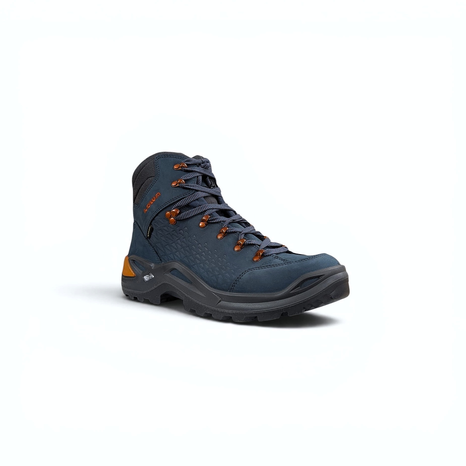 Navy Lowa Renegade Gtx Mid Herren Wanderschuhe