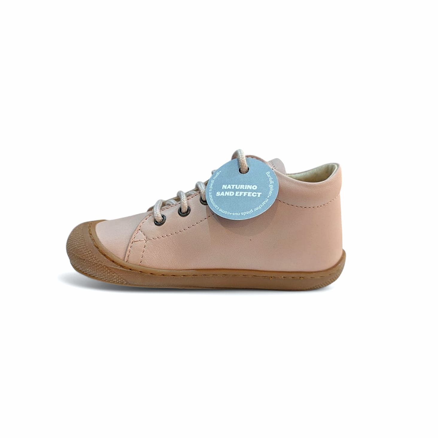 Naturino Cocoon Nappa Spazz.S Kinder Sneaker | Cipria