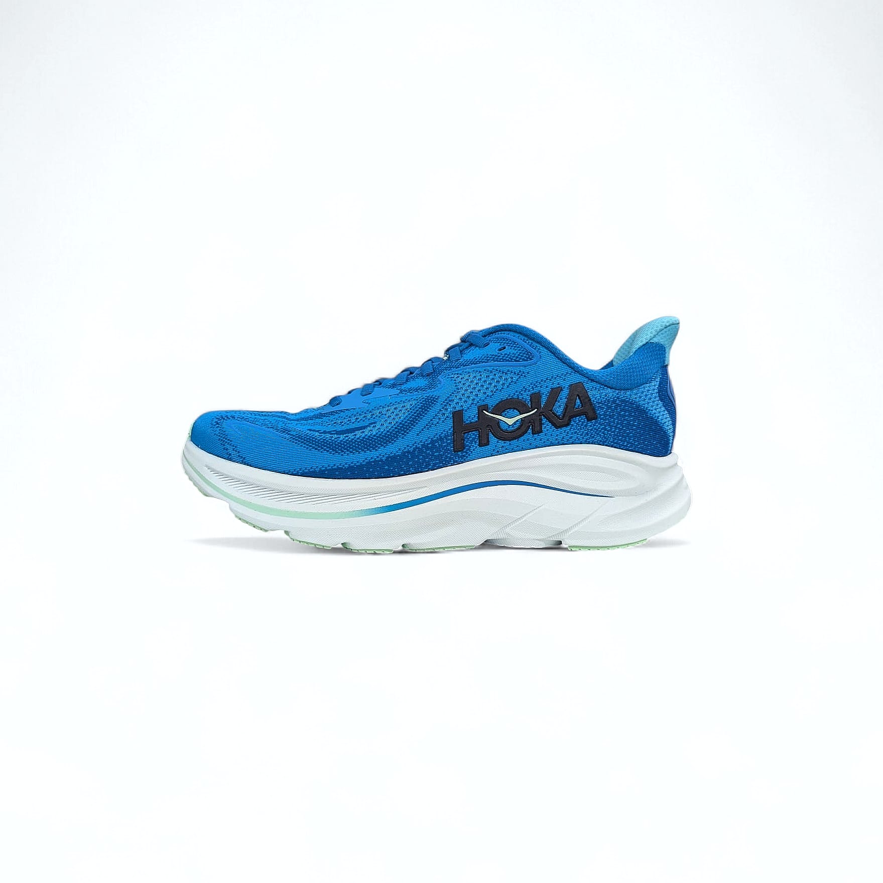 Blue Hoka M Clifton 10 Herren Laufschuhe