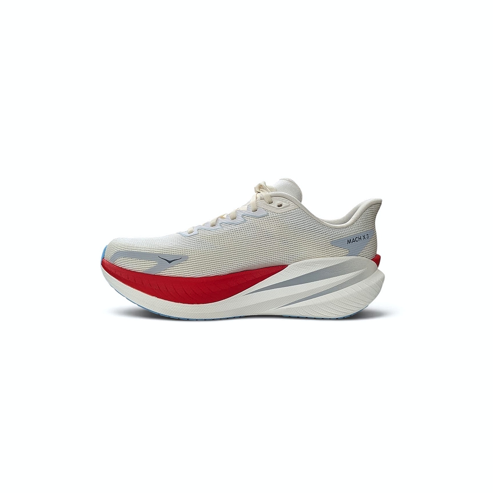 Hoka M Mach X 3 Herren Laufschuhe White-Alabaster