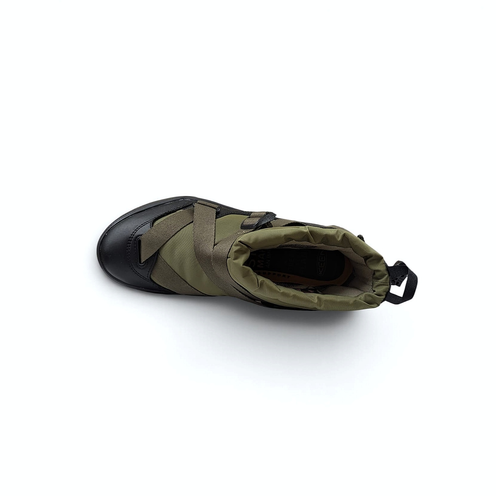 KEEN HOODZERRA WP Damen Winterstiefel - OLIVE DRAB-DARK EARTH