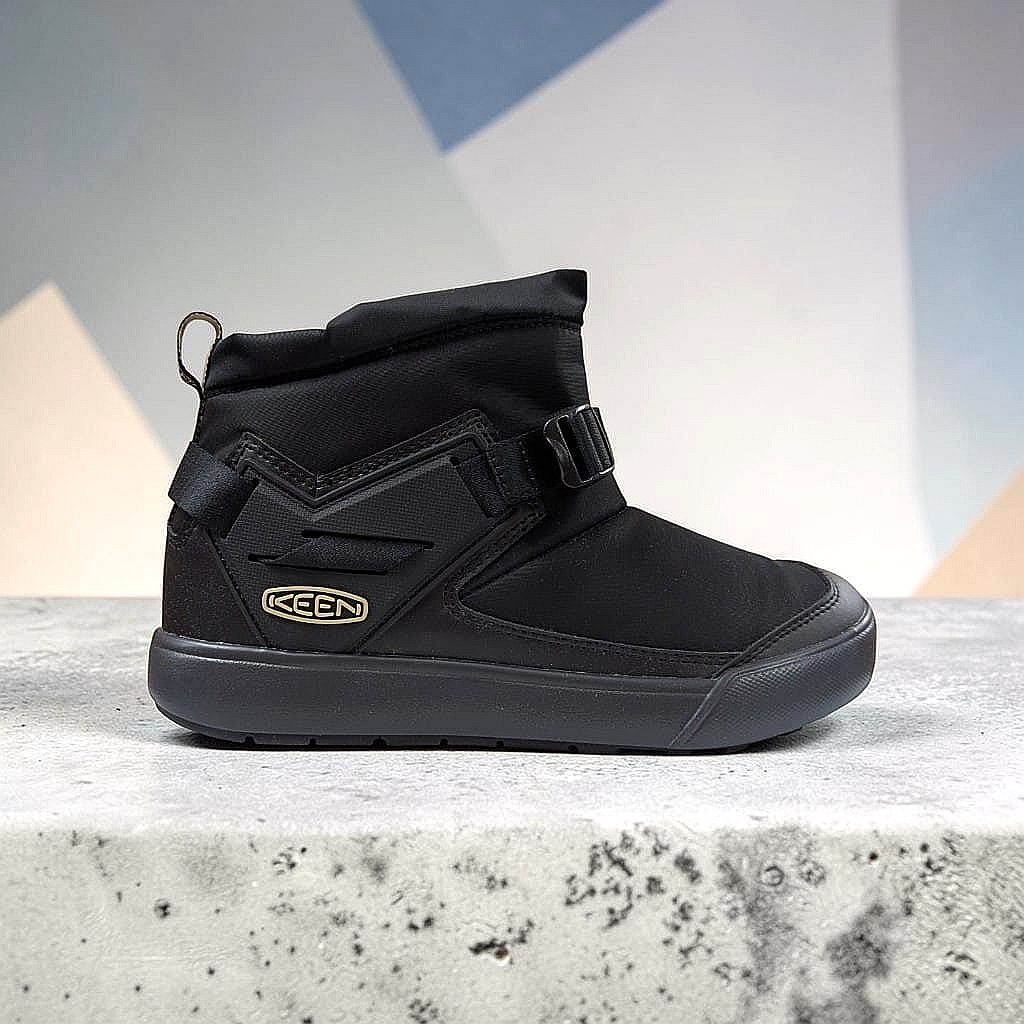 KEEN HOODROMEO MINI Damen Winterstiefel - BLACK-BLACK
