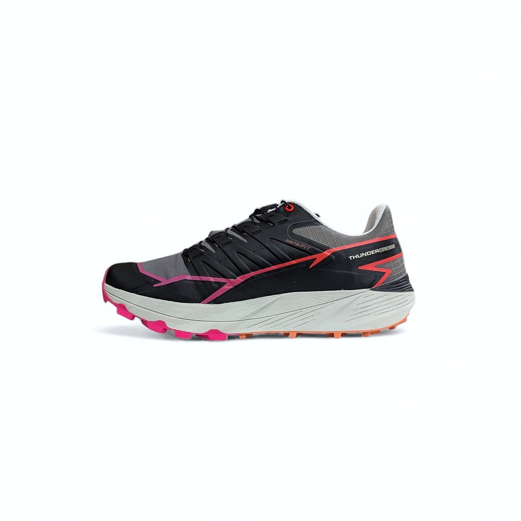 Grau Salomon Thunder Cross Damen Trailrunningschuhe