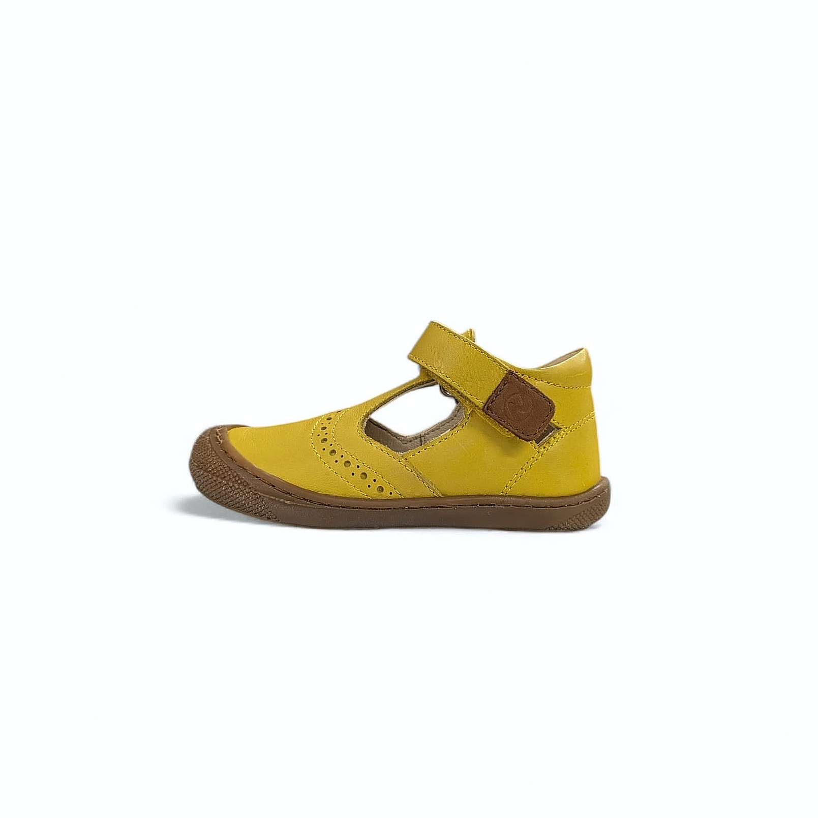 Gelb Naturino Kinder Halbsandalen