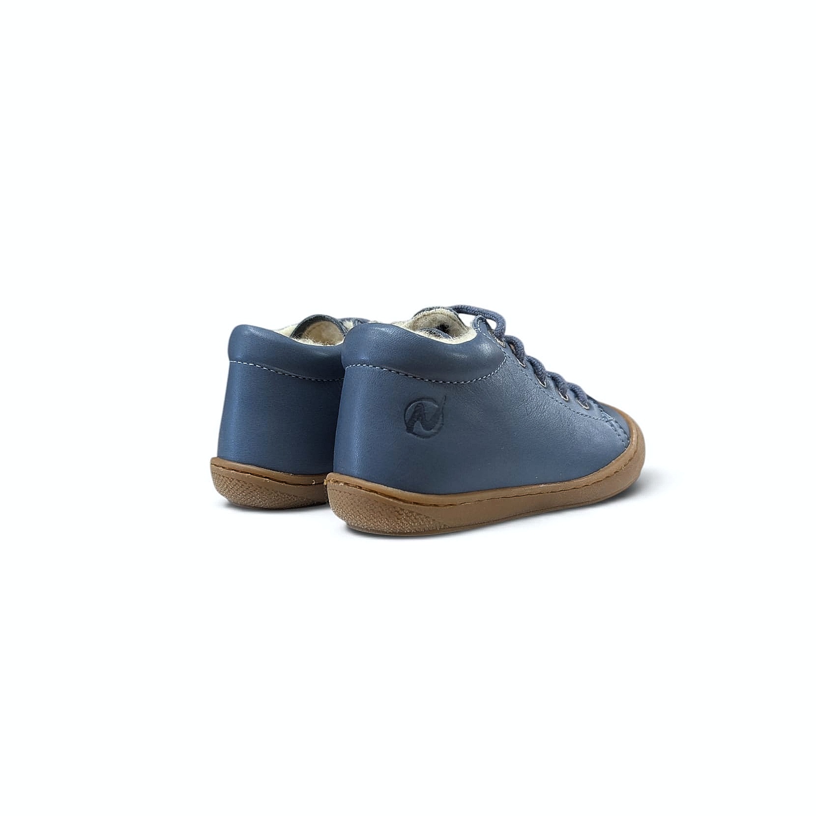 Naturino Coco Kinder Winterschuh mit Schnürung - Celeste