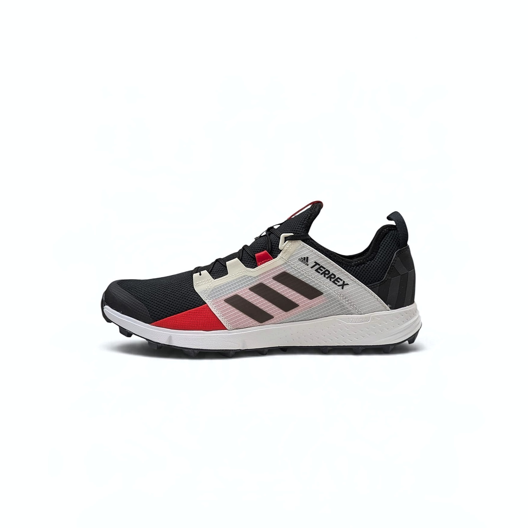 adidas Terrex Speed LD Herren Trailrunning-Schuh – Core Black-Core Black-Active Red