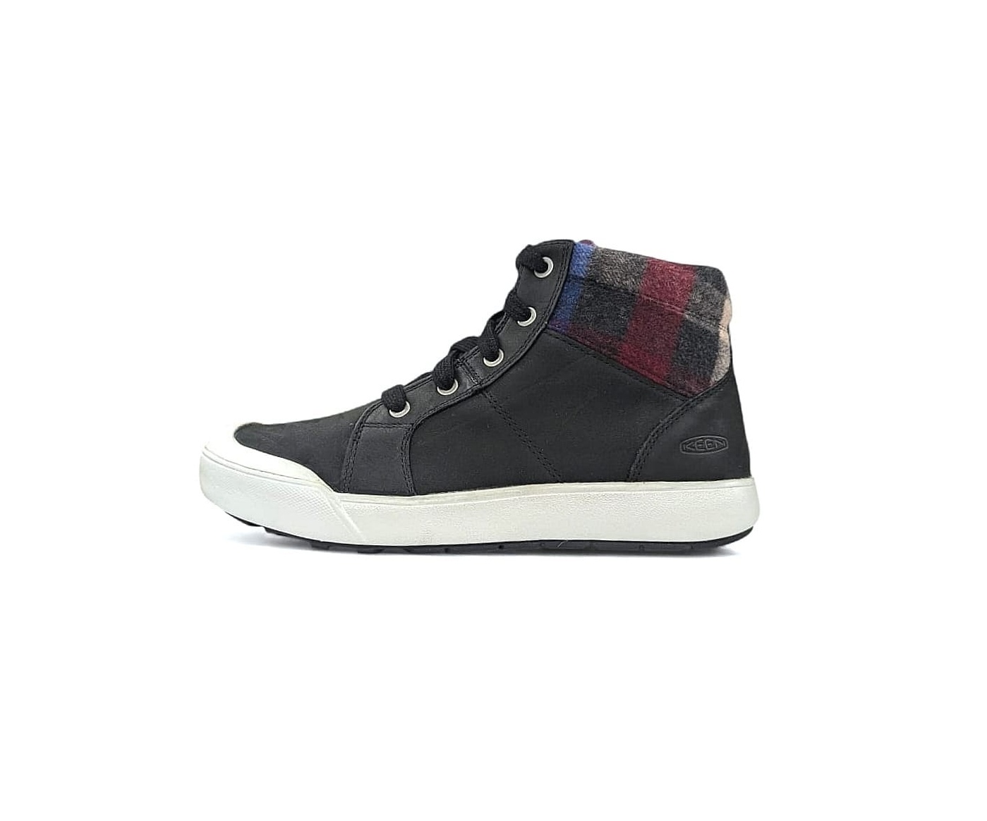 KEEN Elena Mid – Damen Winter-Sneaker -Black-Plaid