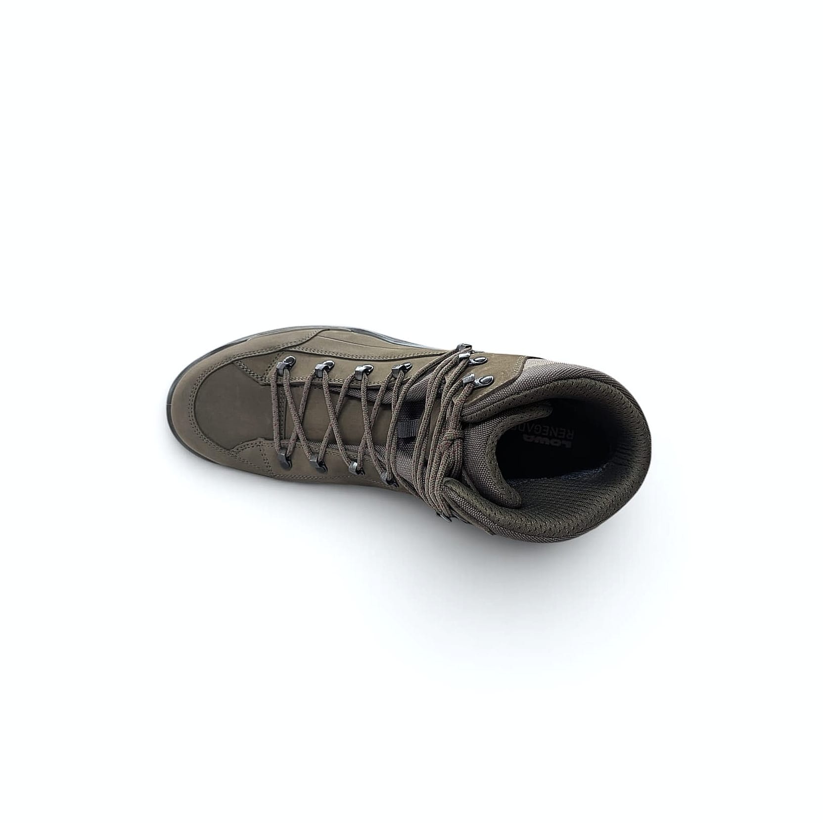 LOWA Renegade EVO GTX Mid Herren Wanderschuh Stein-Rothholz