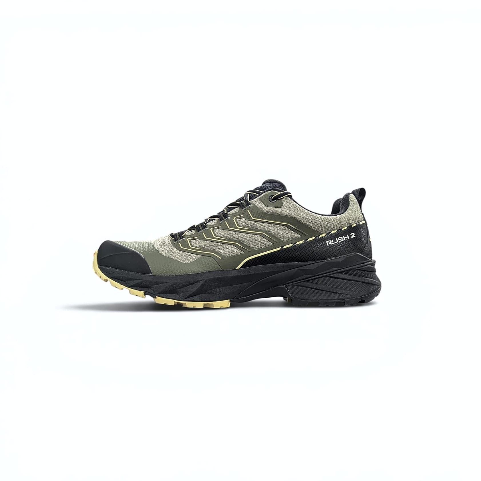 Scarpa Rush 2 GTX WMN – Damen Trail-Allrounder . Sage-Dusty Yellow