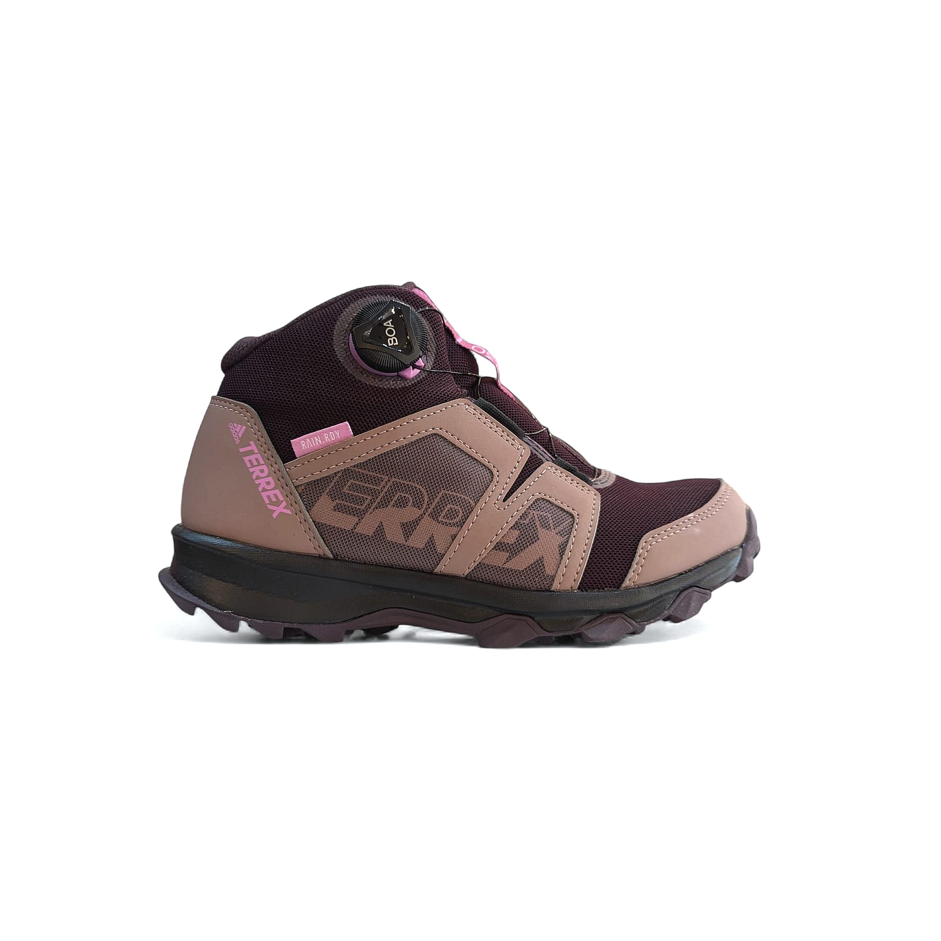 Adidas Terrex Boa Mid Re.Rdy K Wanderschuhe Shadow Maroon-Matt Purple Met-Red