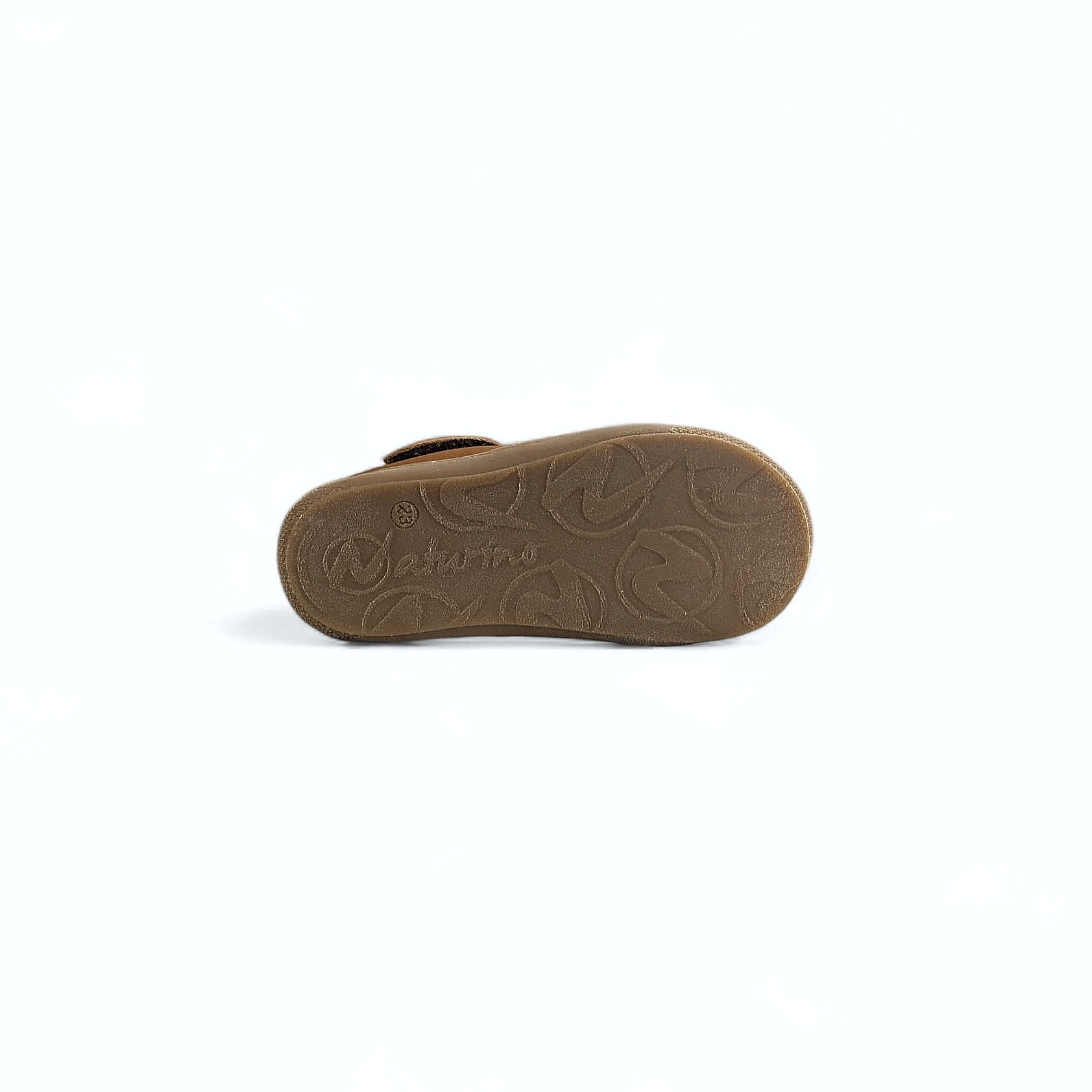 Cognac Naturino Wad Kinder Halbsandalen