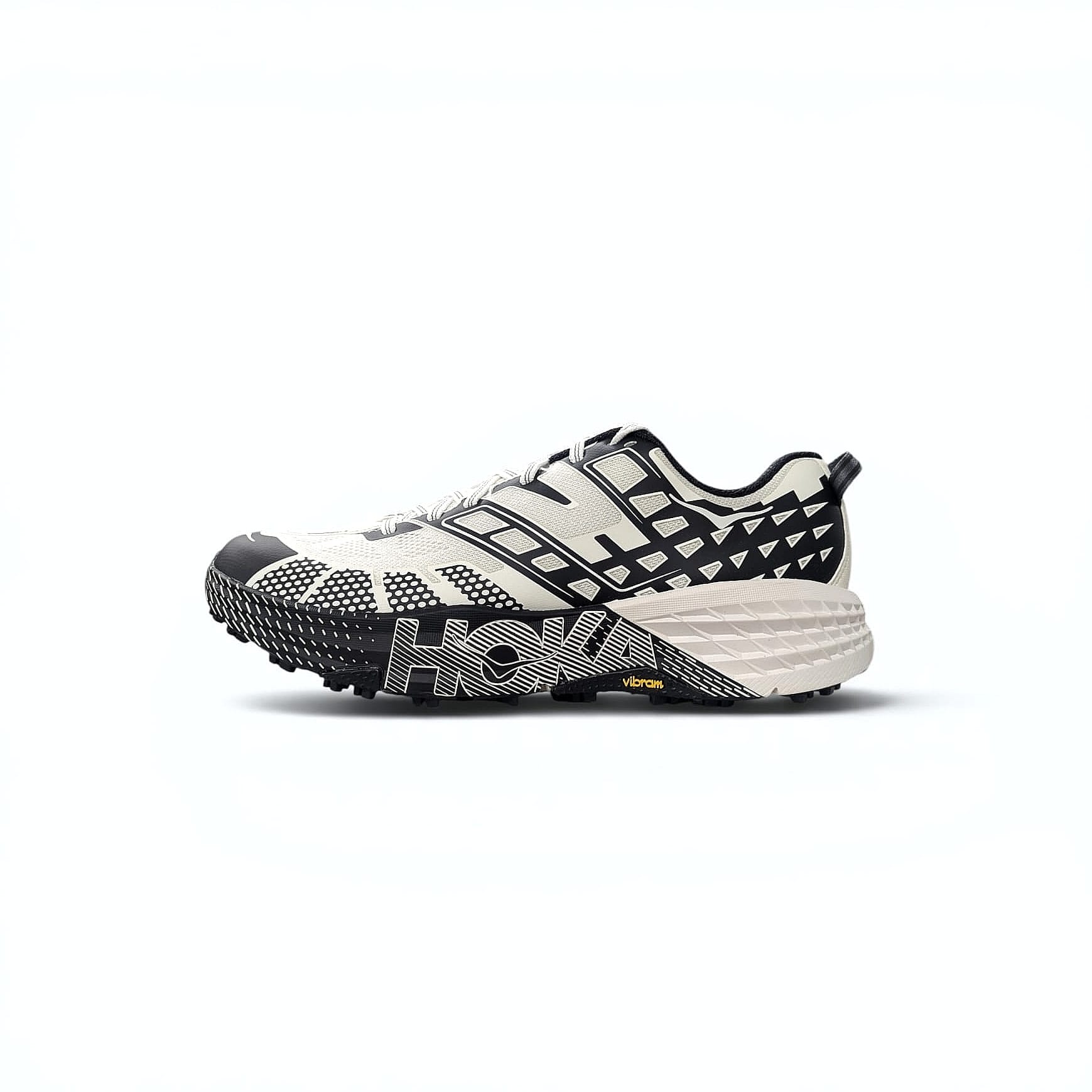 Hoka U Speedgoat 2 Unisex Trailrunning Schuhe Black . Frost