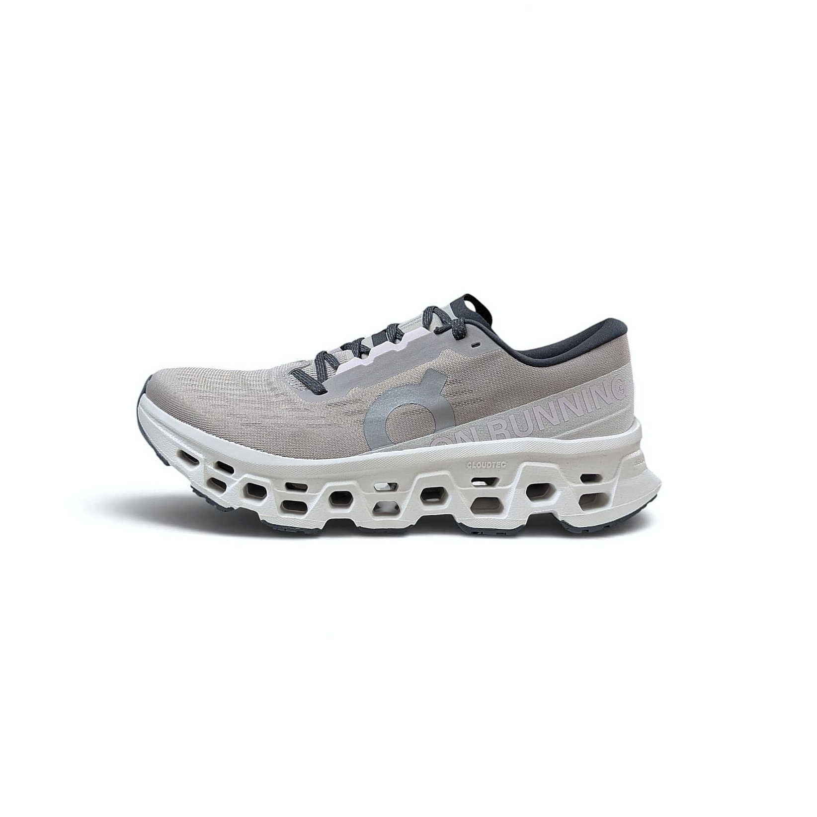 On Cloudmonster 3 Damen Laufschuh Truffle - Ivory