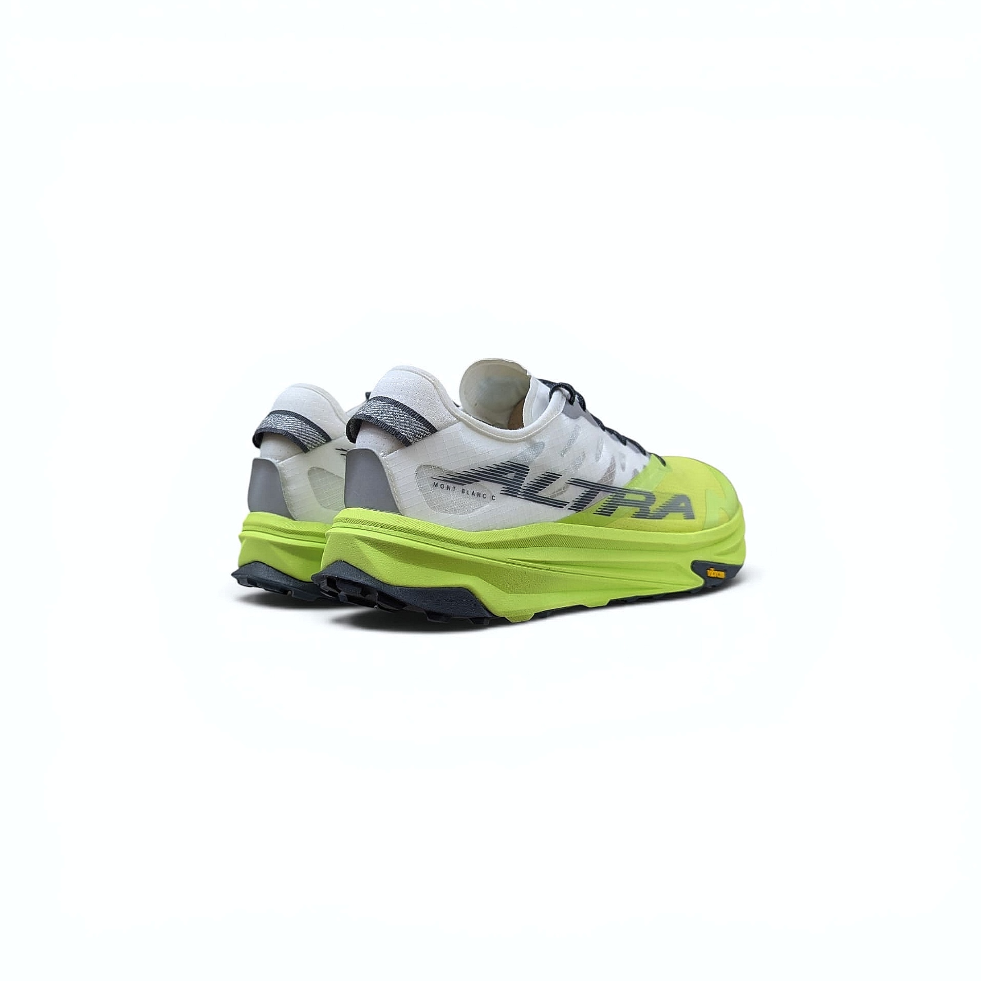 White Altra W Mont Blanc Carbon Damen Trailrunningschuhe