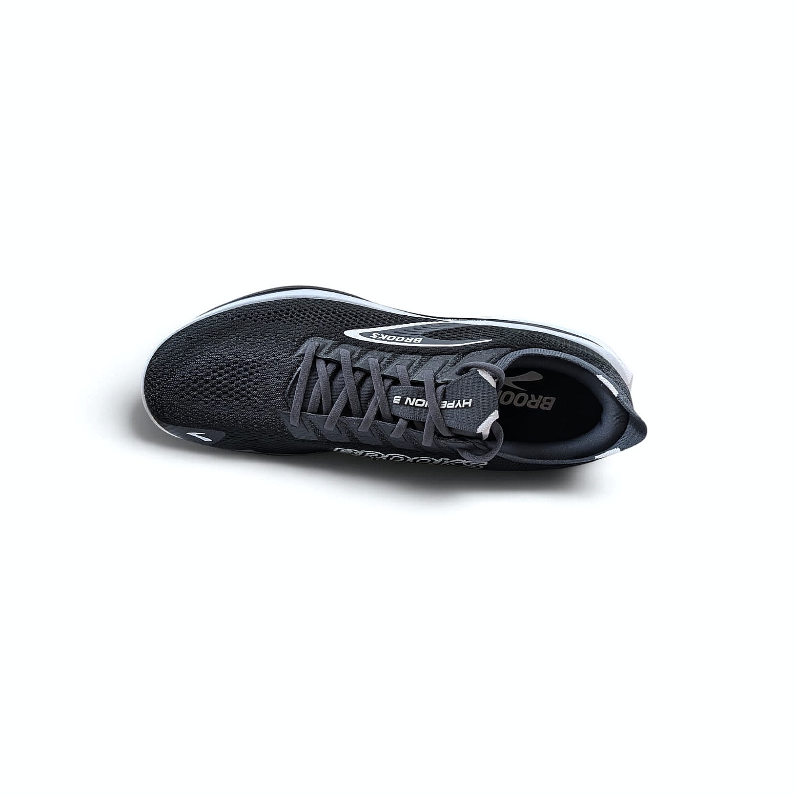 Brooks Hyperion 3 Herren Laufschuh -Black-Grey-White