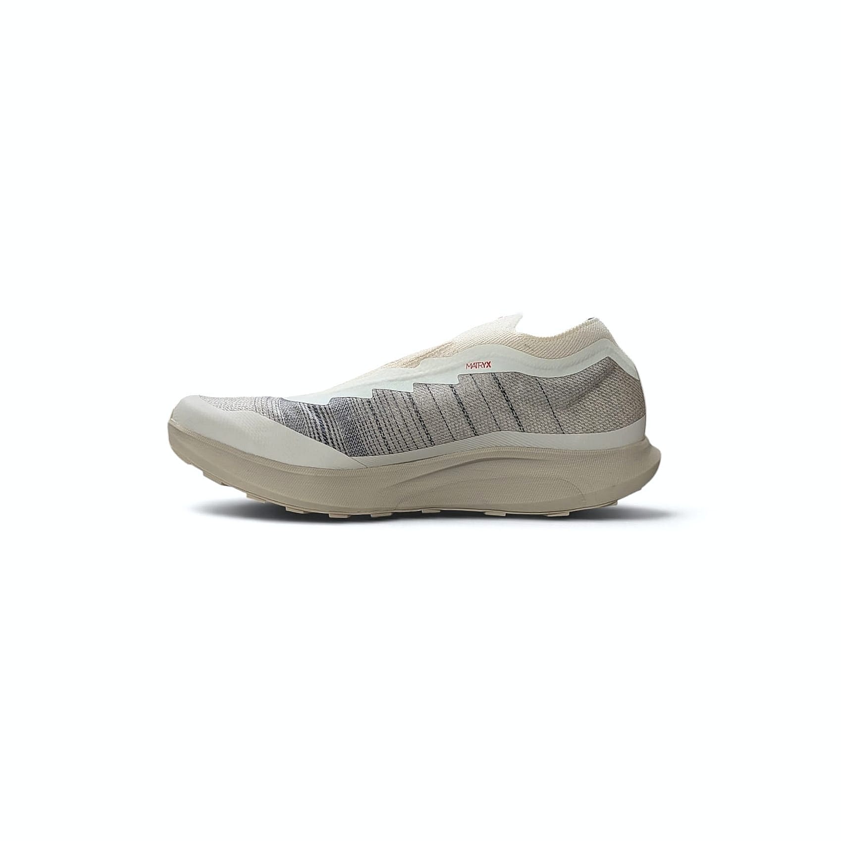 Salomon Pulsar Advanced Unisex Sneaker Vanilla Ice.Feather Gray.Fiery Red