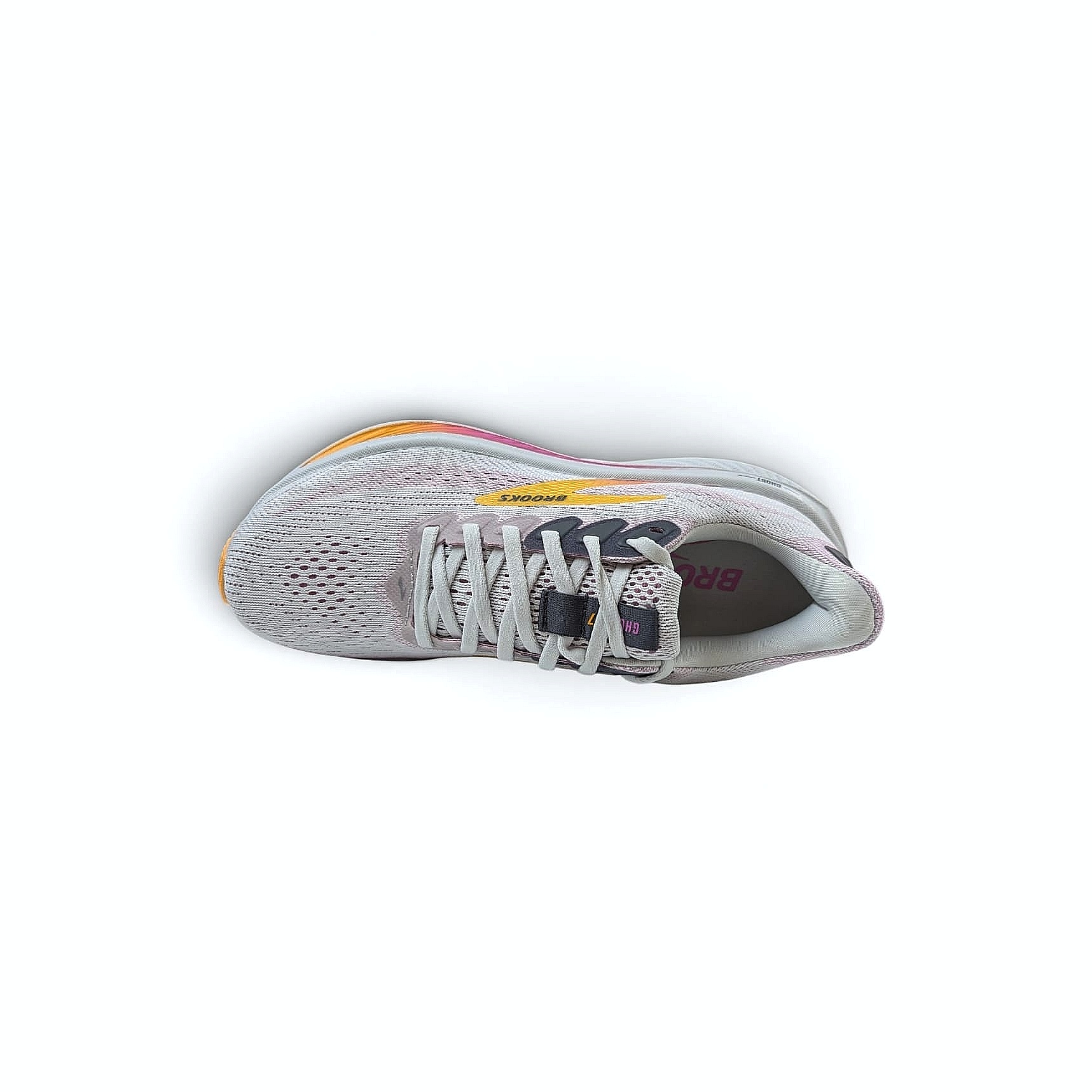 Brooks Ghost 17 Damen Laufschuh -Oyster-Apricot-Pink
