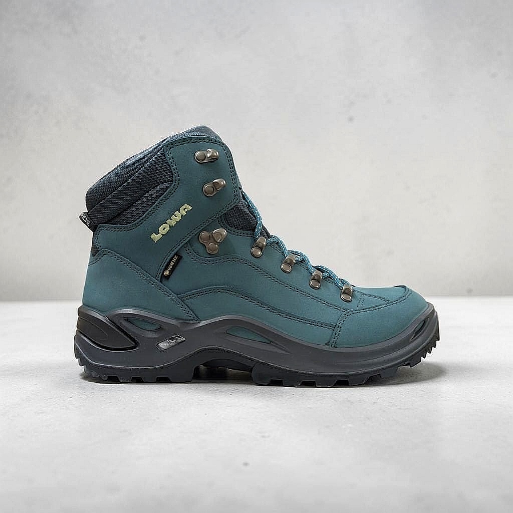LOWA Renegade GTX Mid Damen Wanderschuh – Petrol-Mint