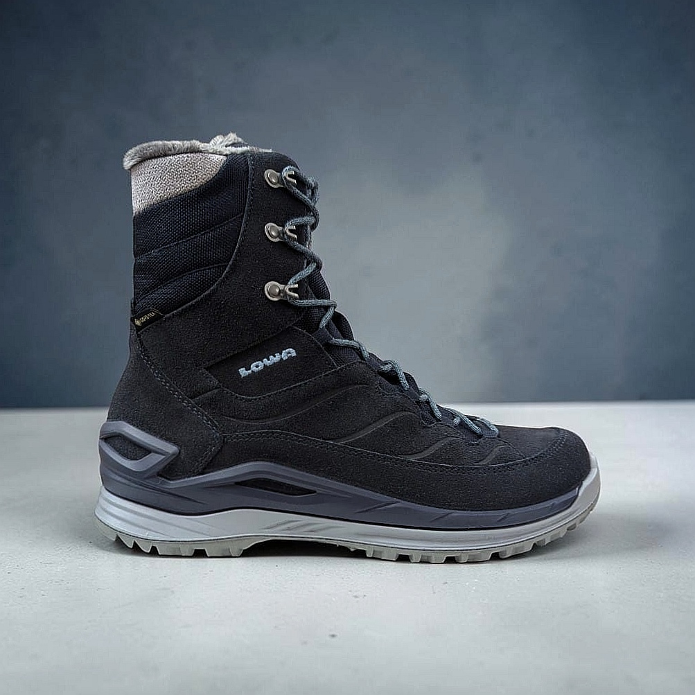 LOWA Calceta Evo GTX Damen Winterstiefel - Navy - Iceblue