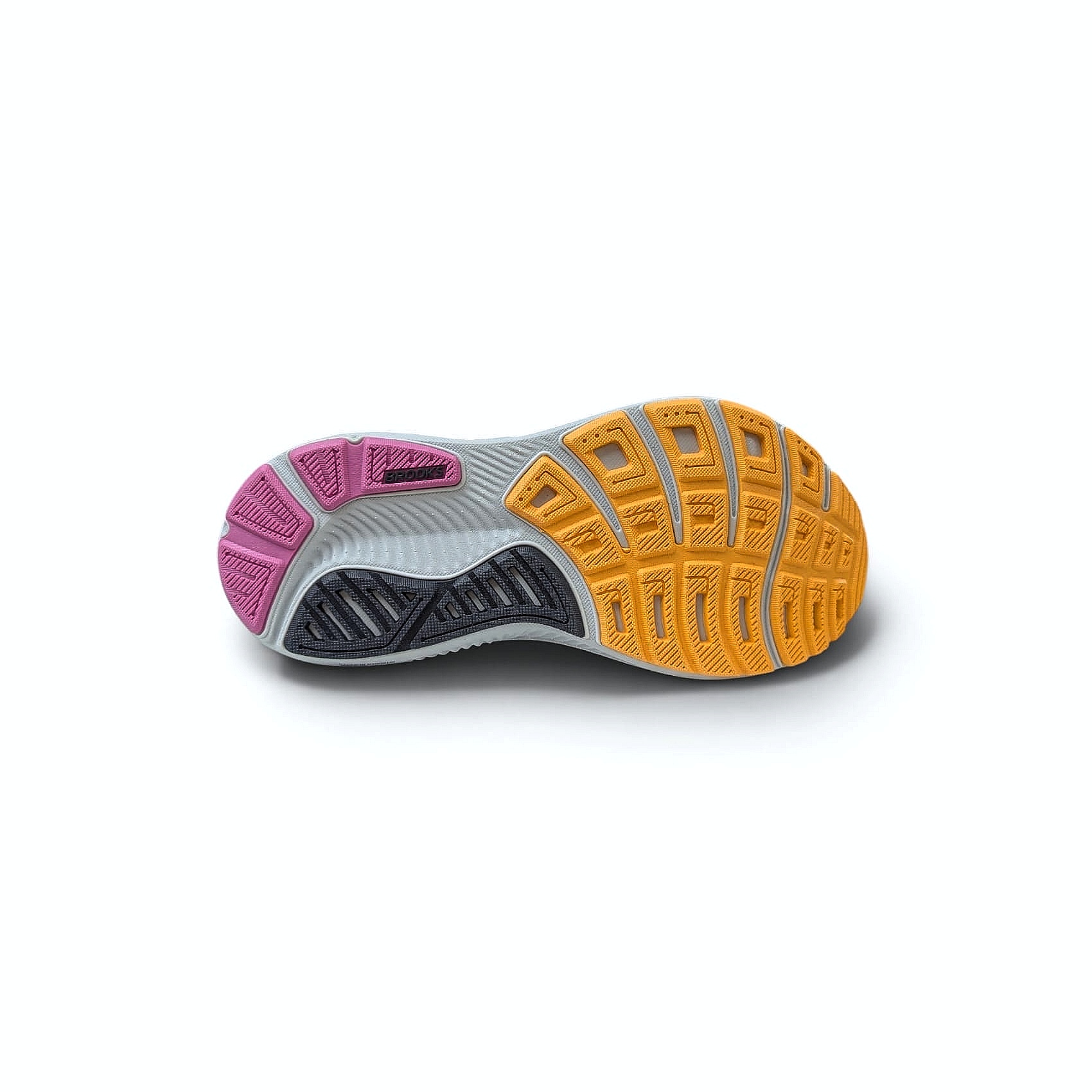 Brooks Ghost 17 Damen Laufschuh -Oyster-Apricot-Pink