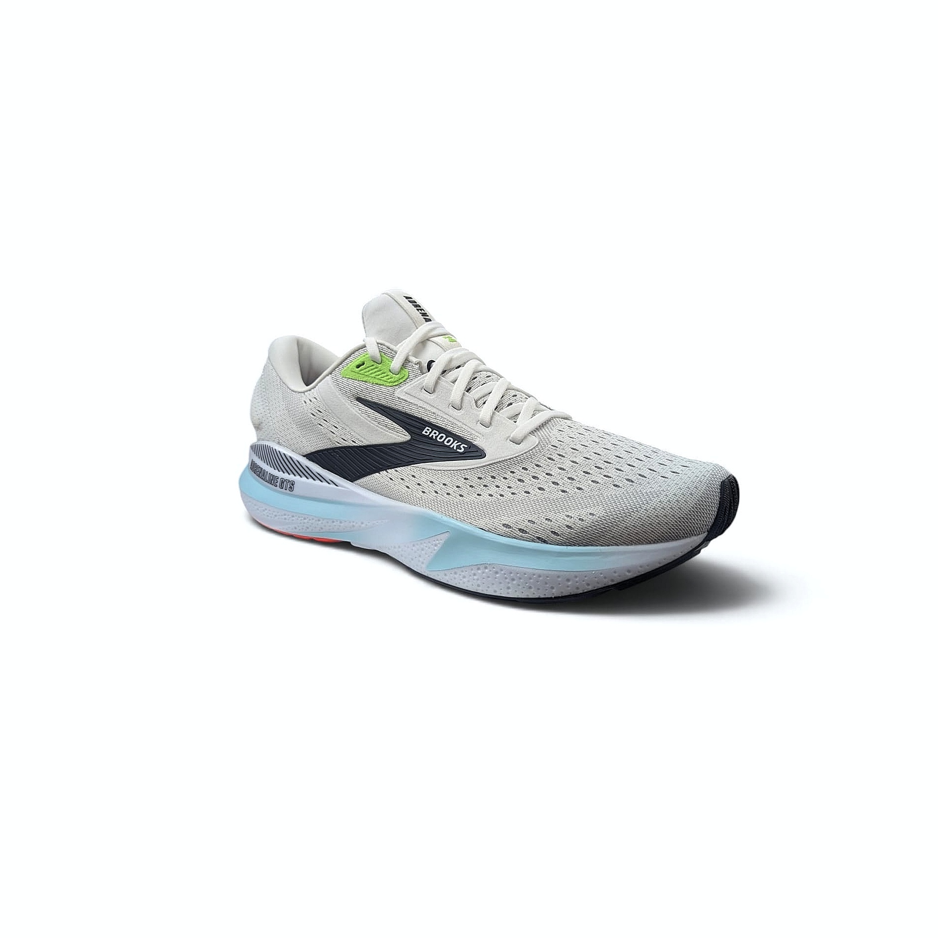 Brooks Adrenaline GTS 24 Herren Laufschuh White-Gecko-Atomizer