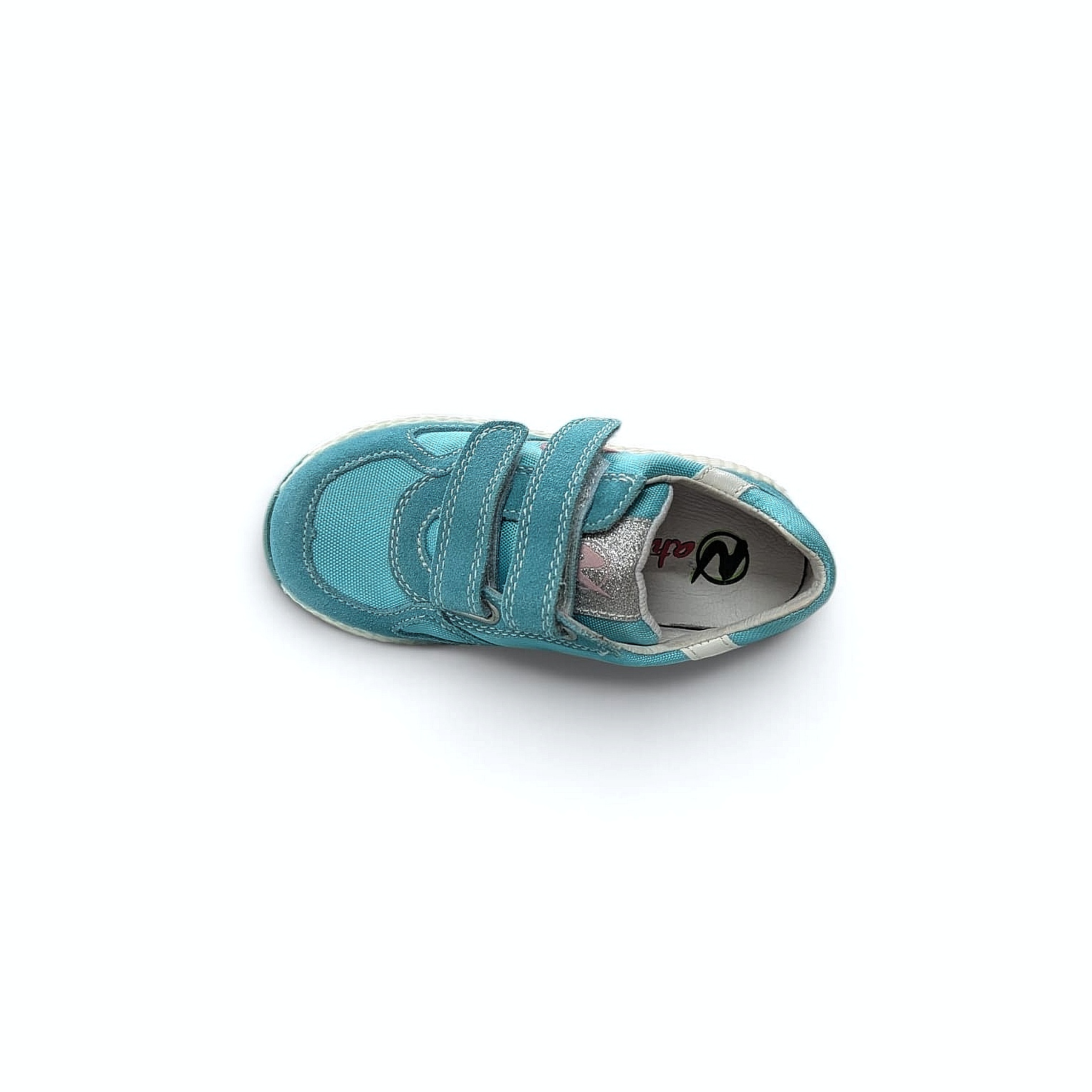 NATURINO Isao VL Sneaker – Türkis-Weiß-Pink