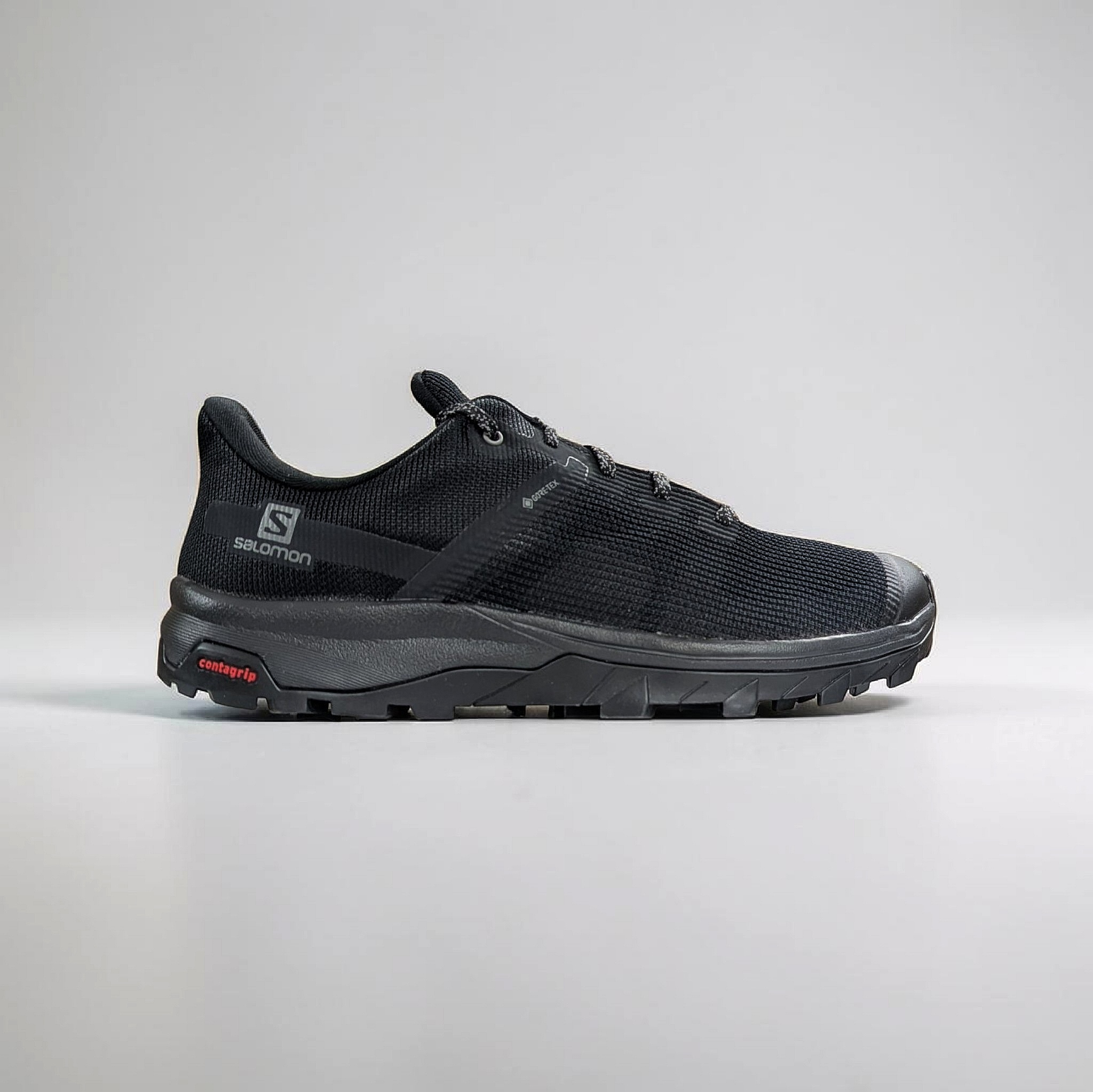 Black Damen Wanderschuhe Salomon Outline Prism Gtx