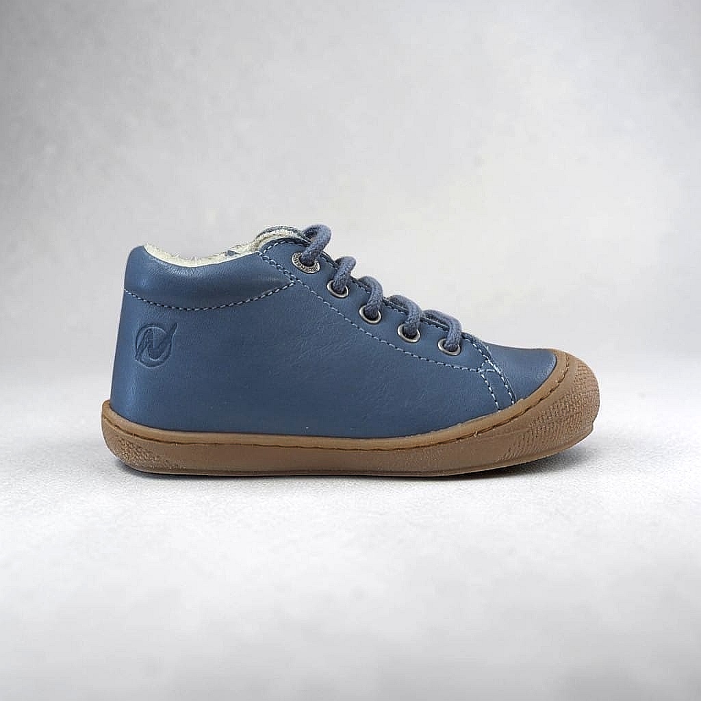 Naturino Coco Kinder Winterschuh mit Schnürung - Celeste