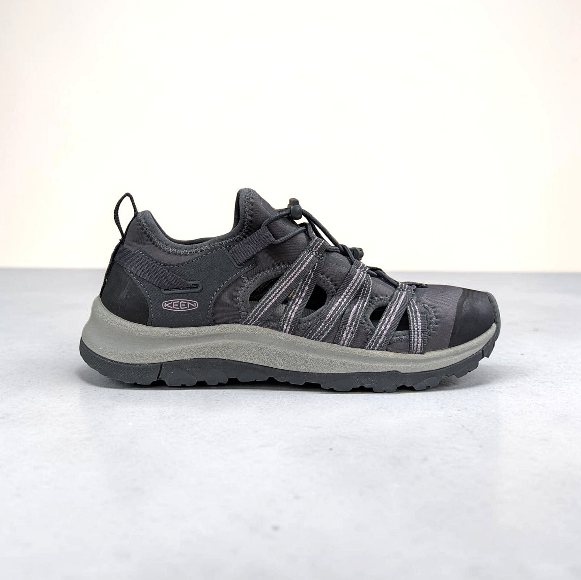 Grau Keen Terradora II ATS Damen Outdoor Sandalen