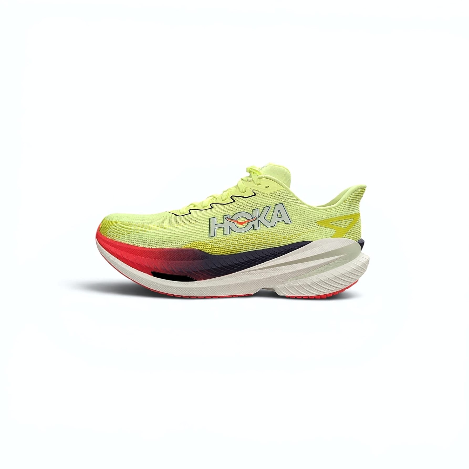 Hoka M Mach X 3 Herren Laufschuhe Neon Yuzu . Squid Ink