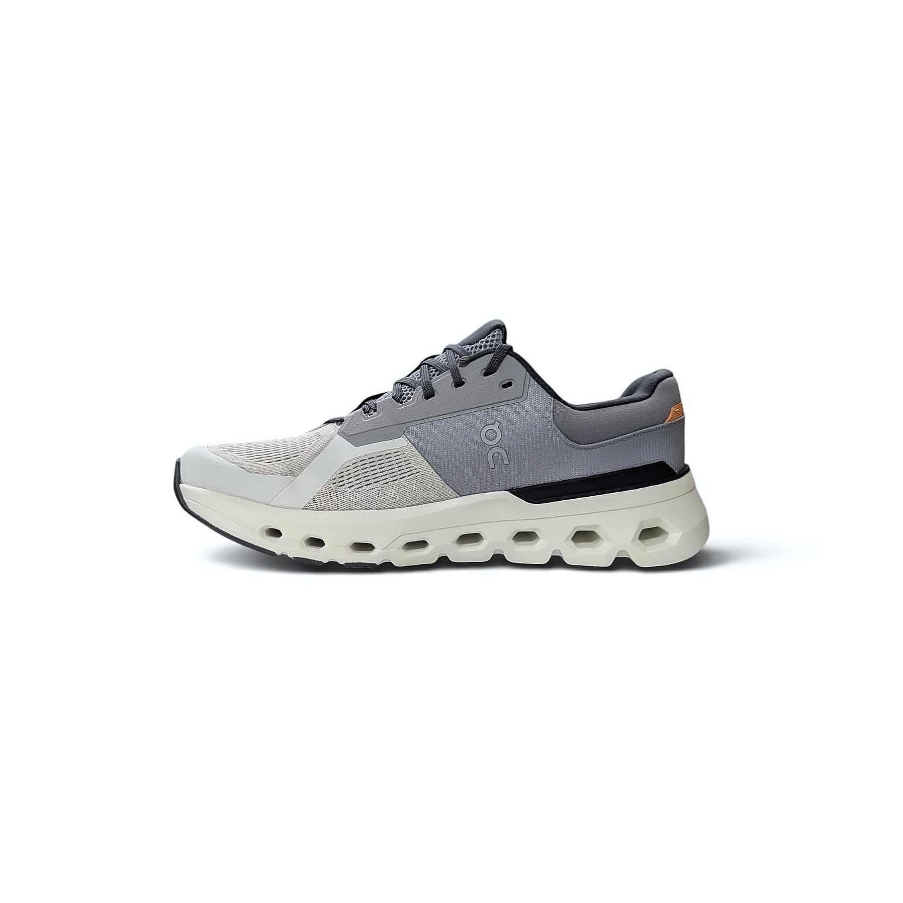On Running Cloudrunner 2 Herren Laufschuhe – Wolf-Ivory